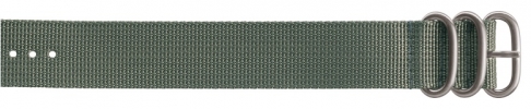 22mm Textile Strap - Grey